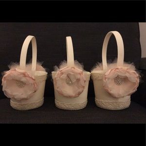 Flower girl basket $20, last one
